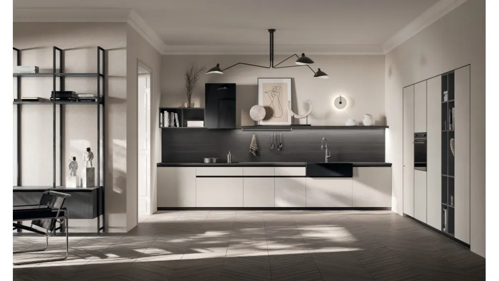 Cucina su misura Mira in decorativo Home Matter e Gate Matter di Scavolini