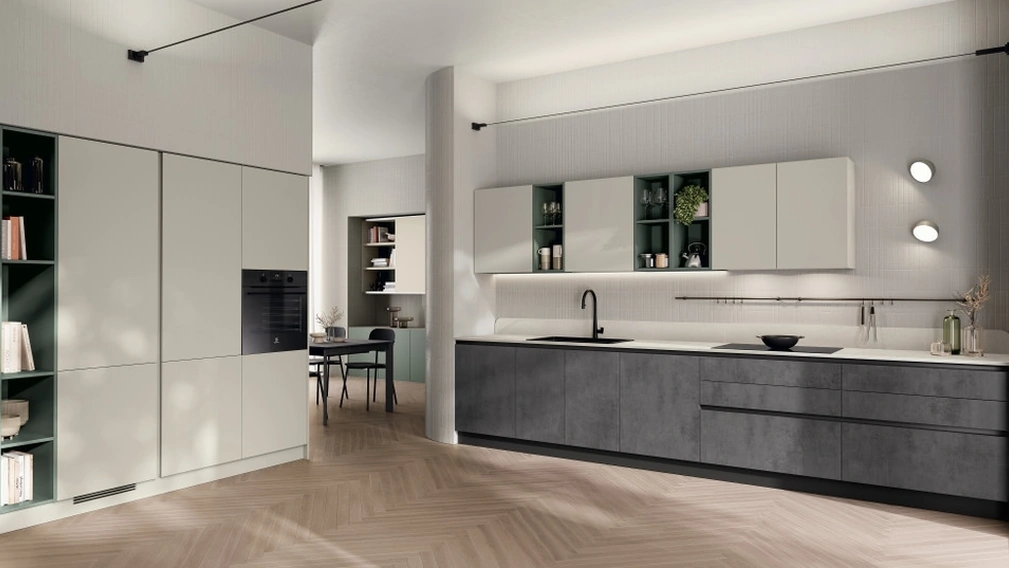 Cucina su misura ad angolo Regola 07 di Scavolini