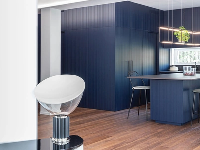 Cucina su misura di design Rua Blu di TM Italia